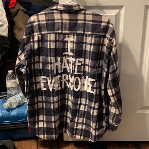 Jac Vanek I hate everyone Flannel
